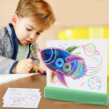 Produtos mais recentes Prancheta de desenho luminosa mágica 3D infantil